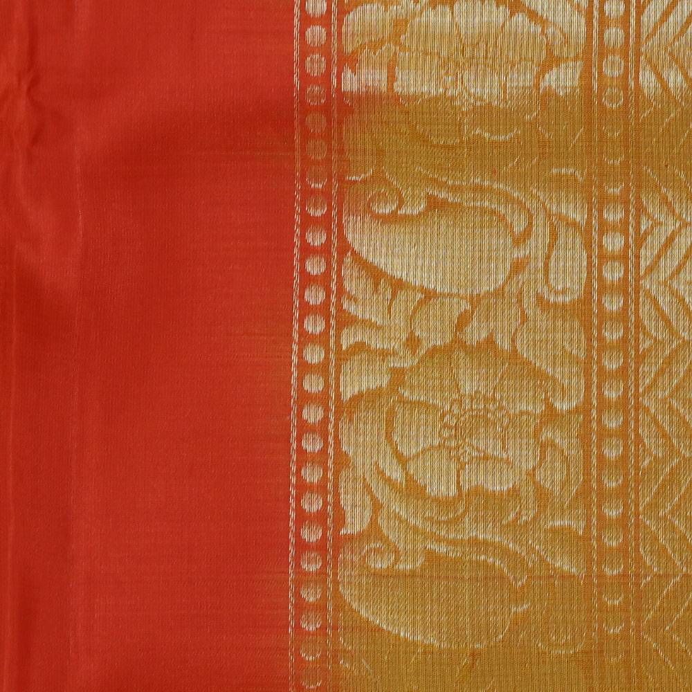 Buy BPLASH FASHION Woven Kanjivaram Art Silk Red Sarees Online @ Best Price  In India | Flipkart.com