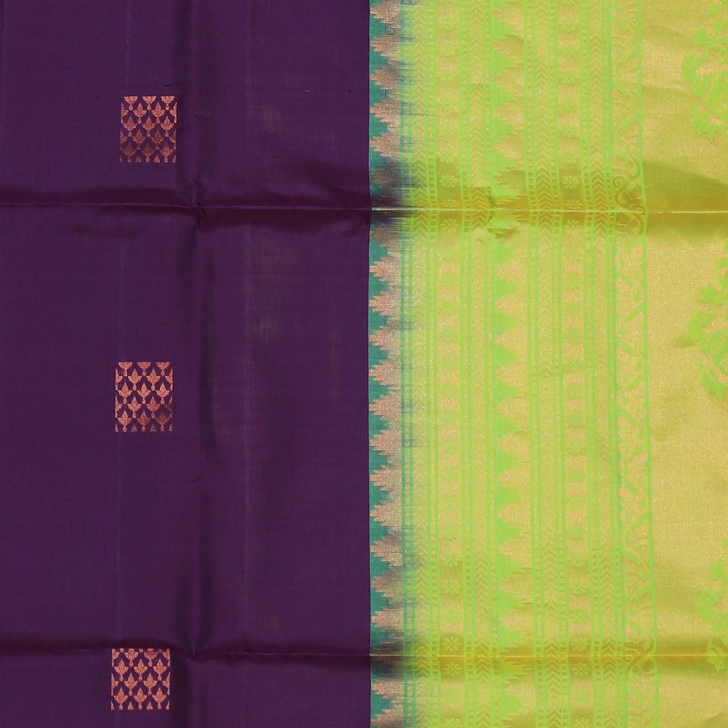 Multi-Colored Traditional Kanchi Soft Silk Saree – Zariknyaa