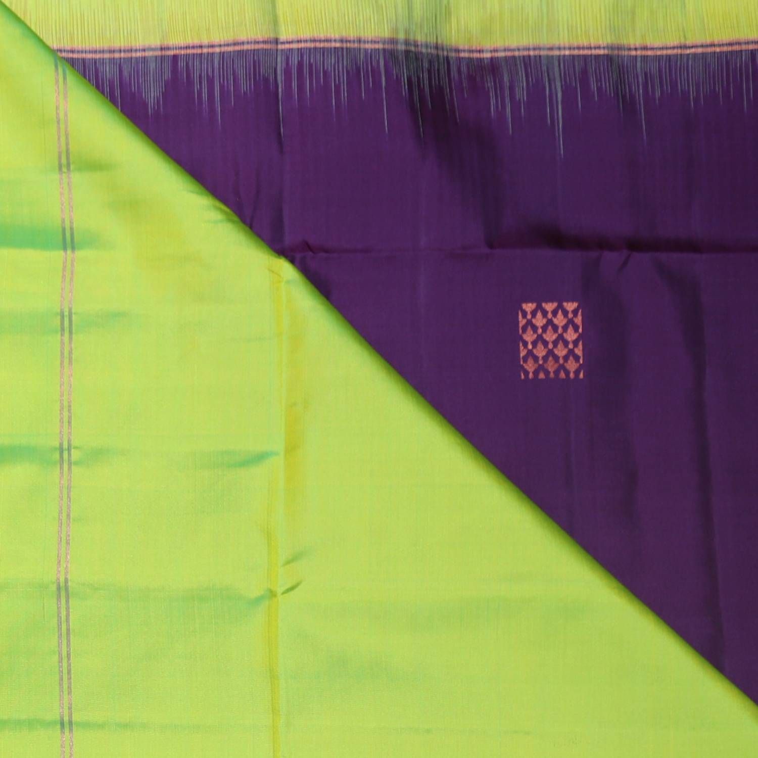 Purple Satin Silk Woven Classic Designer Saree for Engagement